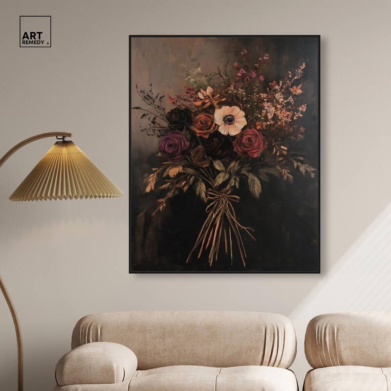 Smoldering Bouquet II Canvas by Art Remedy