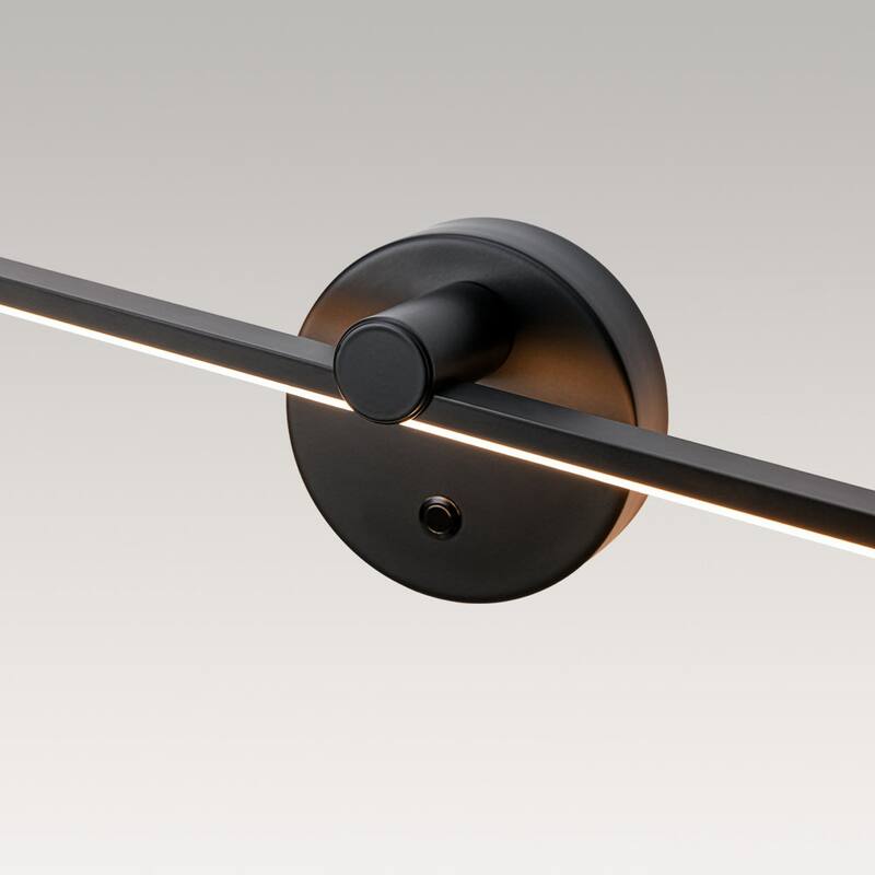 Modern Minimalist Adjustable Linear Dimmable LED Wall Vanity Light