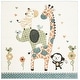 preview thumbnail 8 of 47, SAFAVIEH Carousel Kids Miharu Animal Rug 3' Square - Ivory