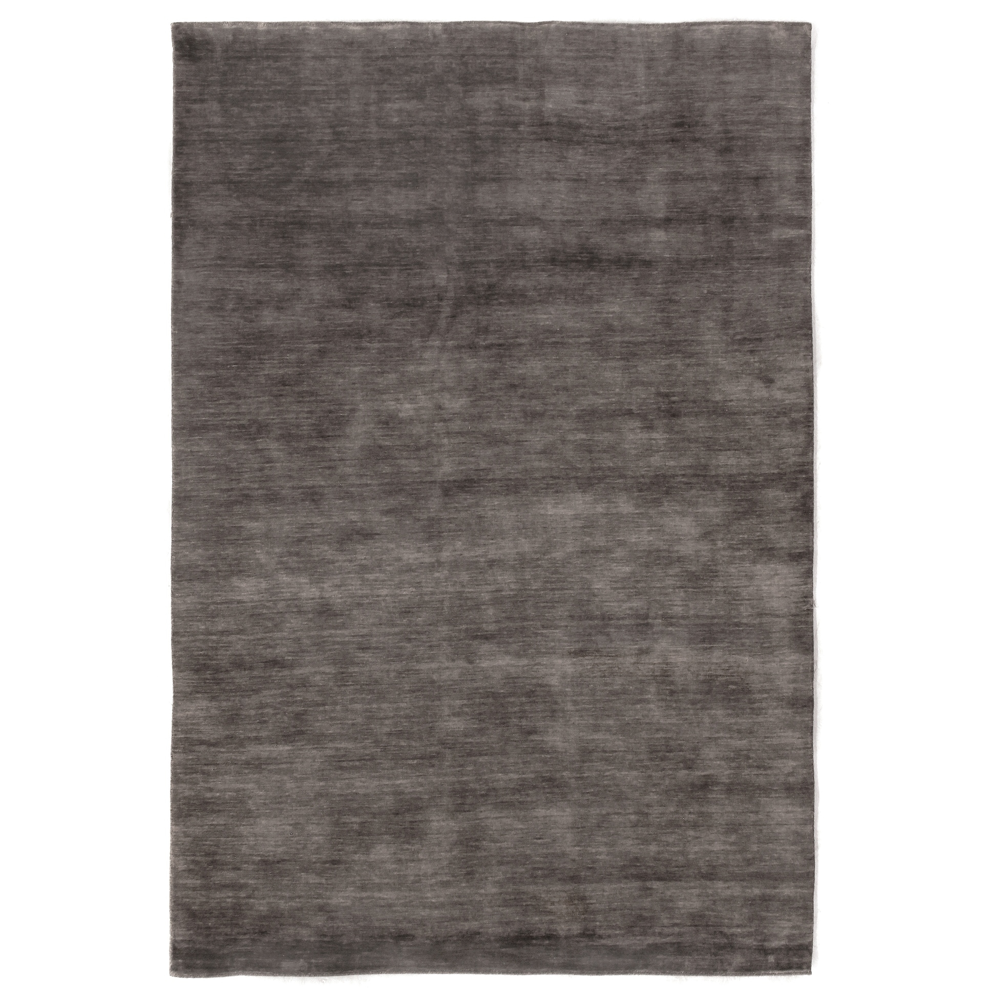 Wool Dove handloomed New Zealand Wool Light Charcoal Area Rug - 8' x 10'