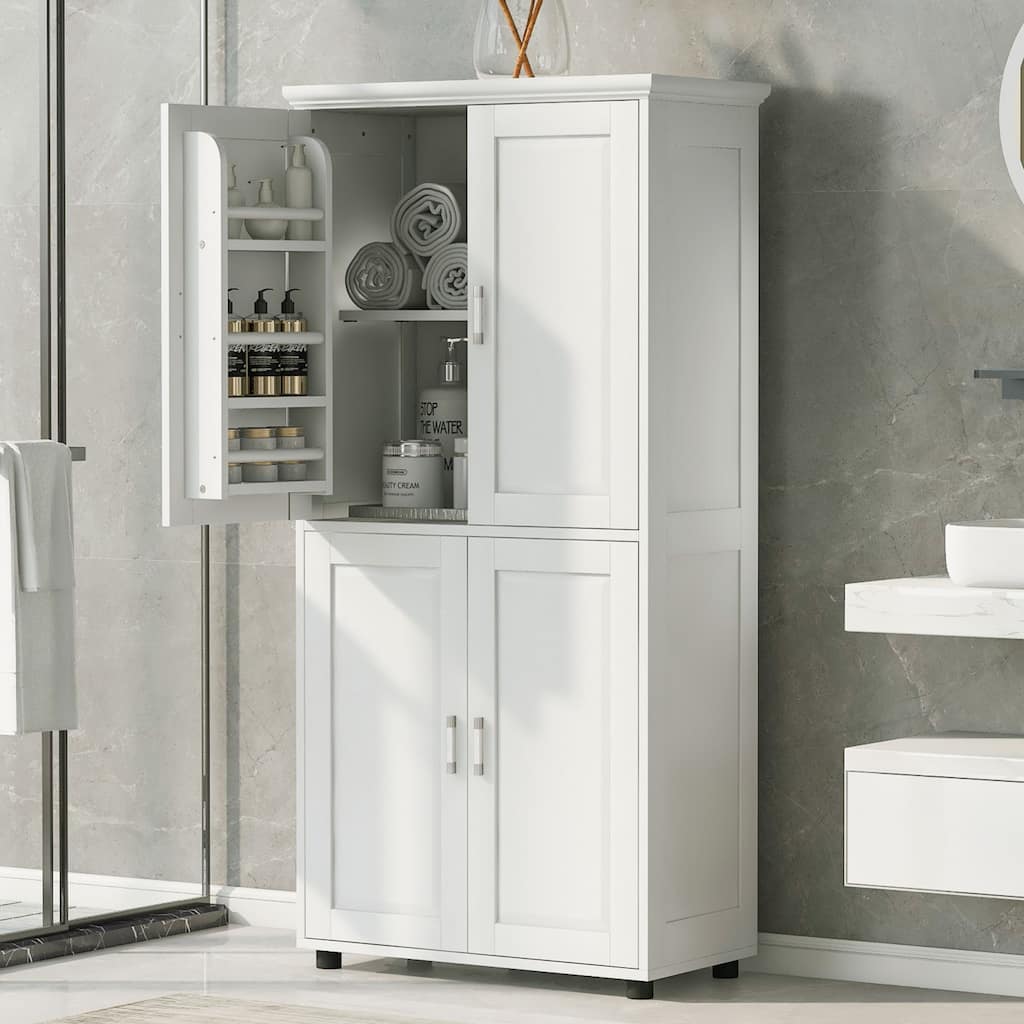 Bathroom Floor Storage Cabinet