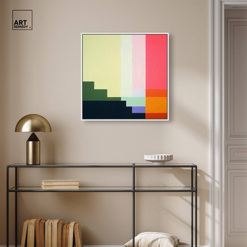 Rectilinear Rhapsody III Canvas by Art Remedy