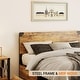 preview thumbnail 4 of 6, Metal Platform Bed Frame with 4 Storage Drawers,Wooden Headboard