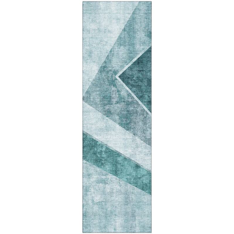 Premium Washable Super Soft Modern Ziggy Mayfield Rug