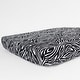 preview thumbnail 2 of 9, Rizzy Home Zebra Print Cotton Fitted Cribsheet - 28" X 52"
