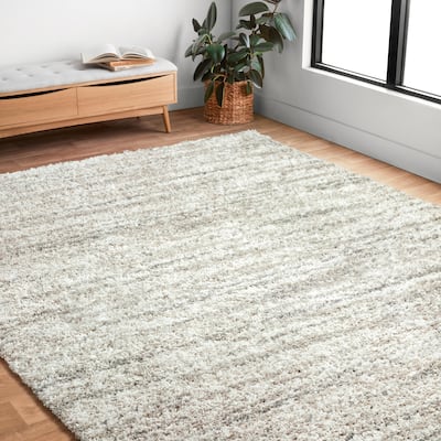 Alexander Home Moroccan Abstract Ombre Shag Area Rug
