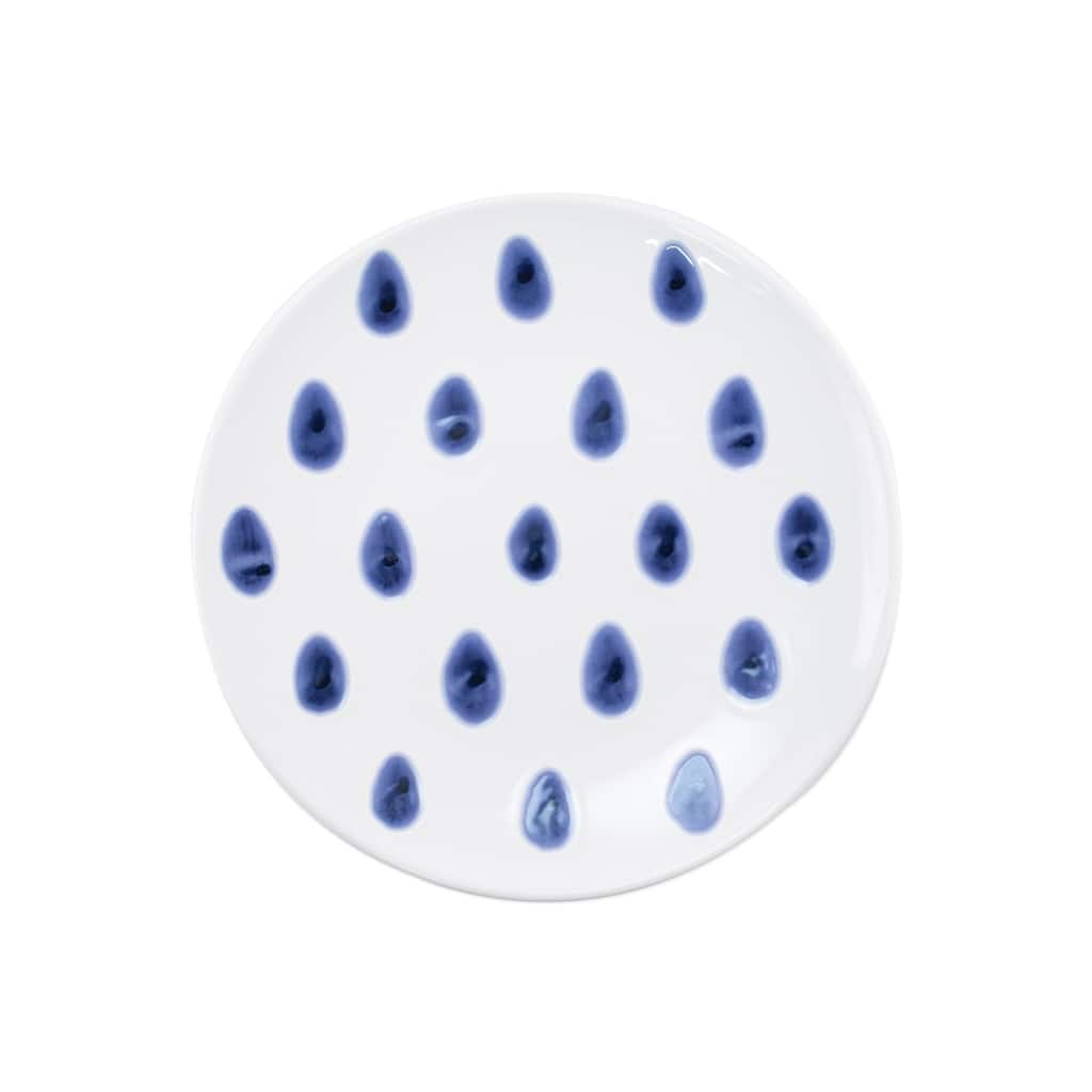 viva by VIETRI Santorini Dot Salad Plate