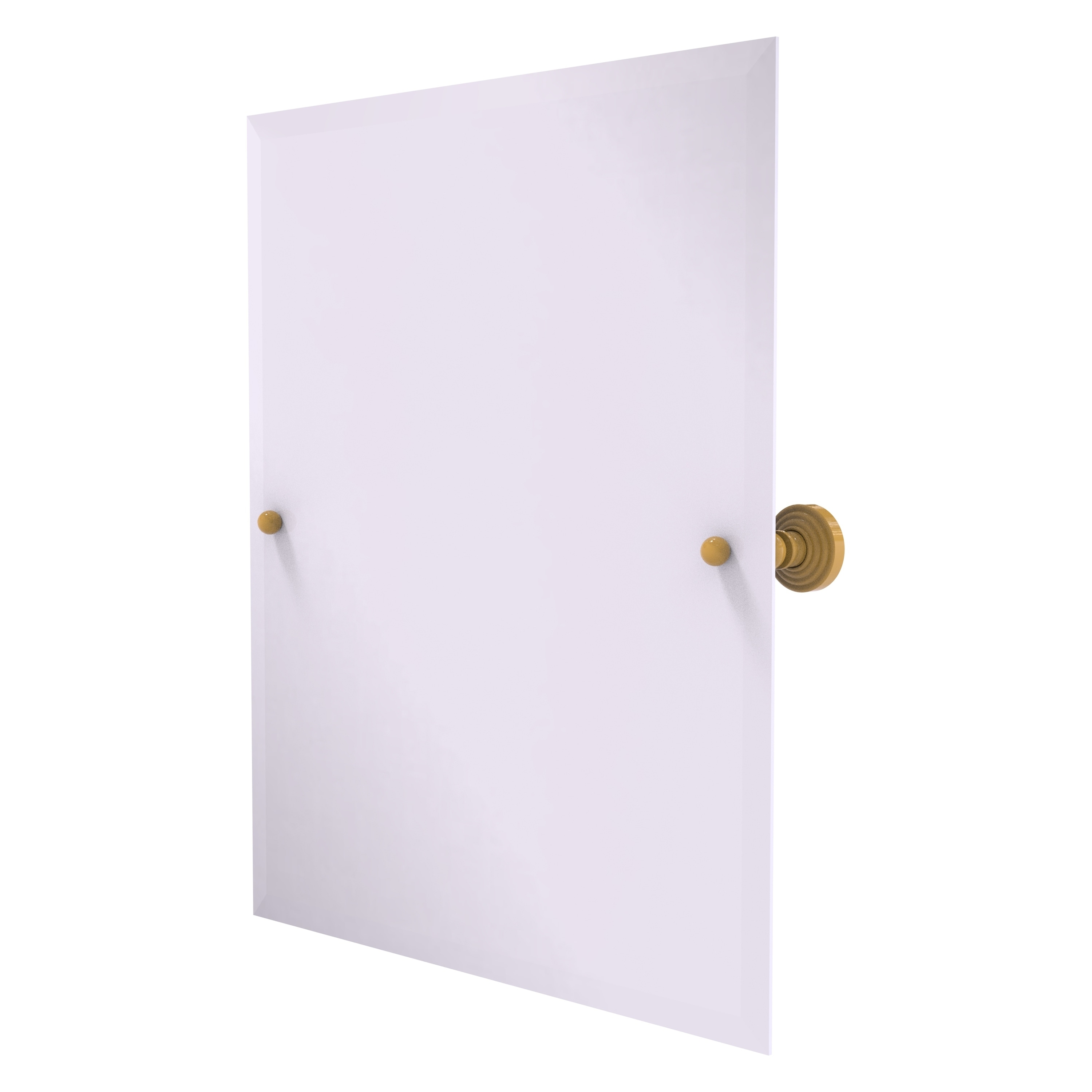 Allied Brass Frameless Rectangular Tilt Mirror with Beveled Edge