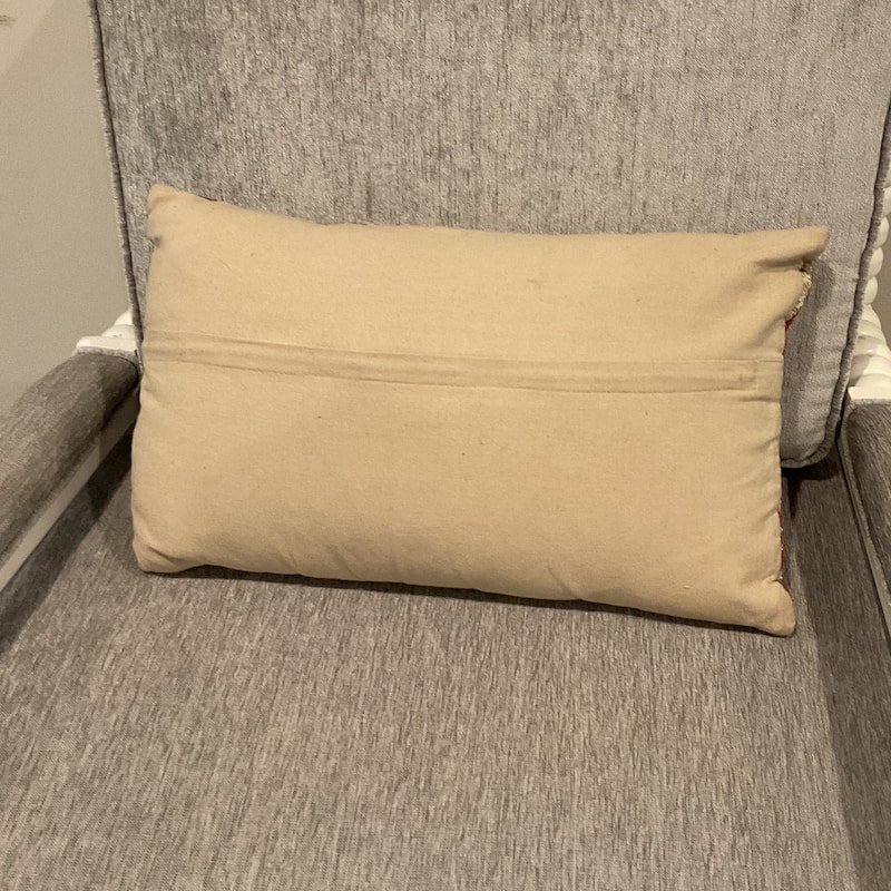 HERAT ORIENTAL Handmade Chenille Throw Pillow