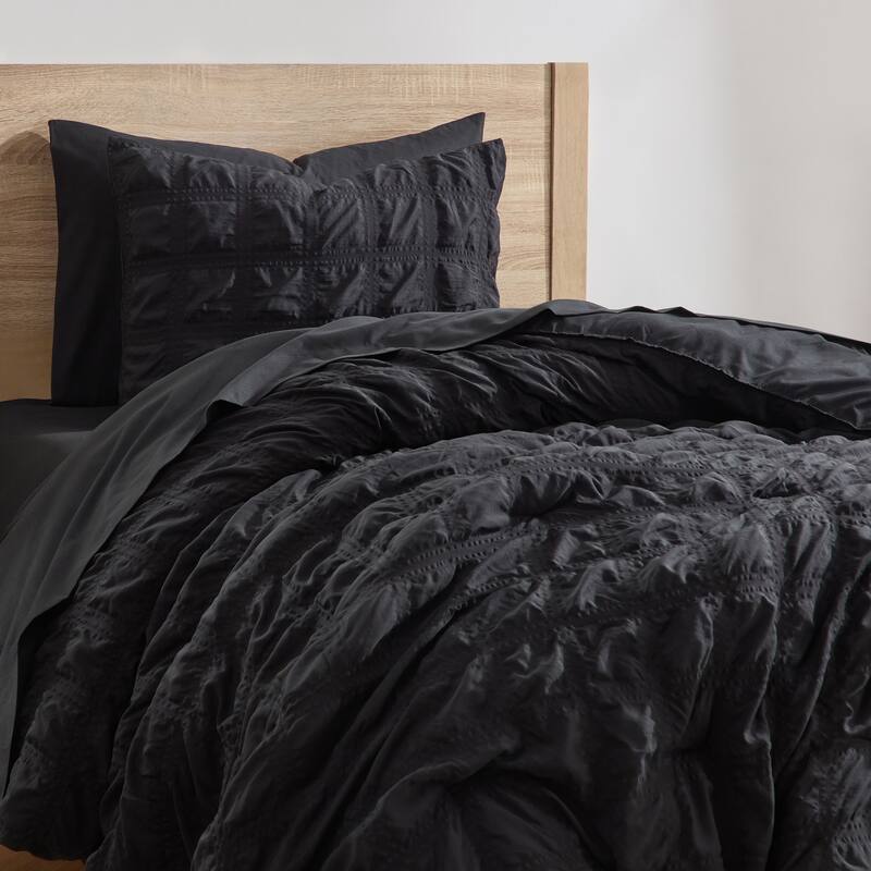 Empyrean Modern Comforter Seer Sucker