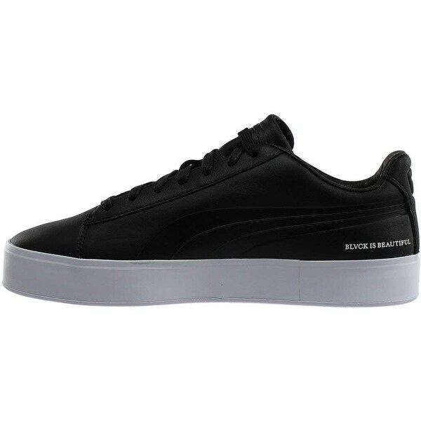 puma black scale court platform