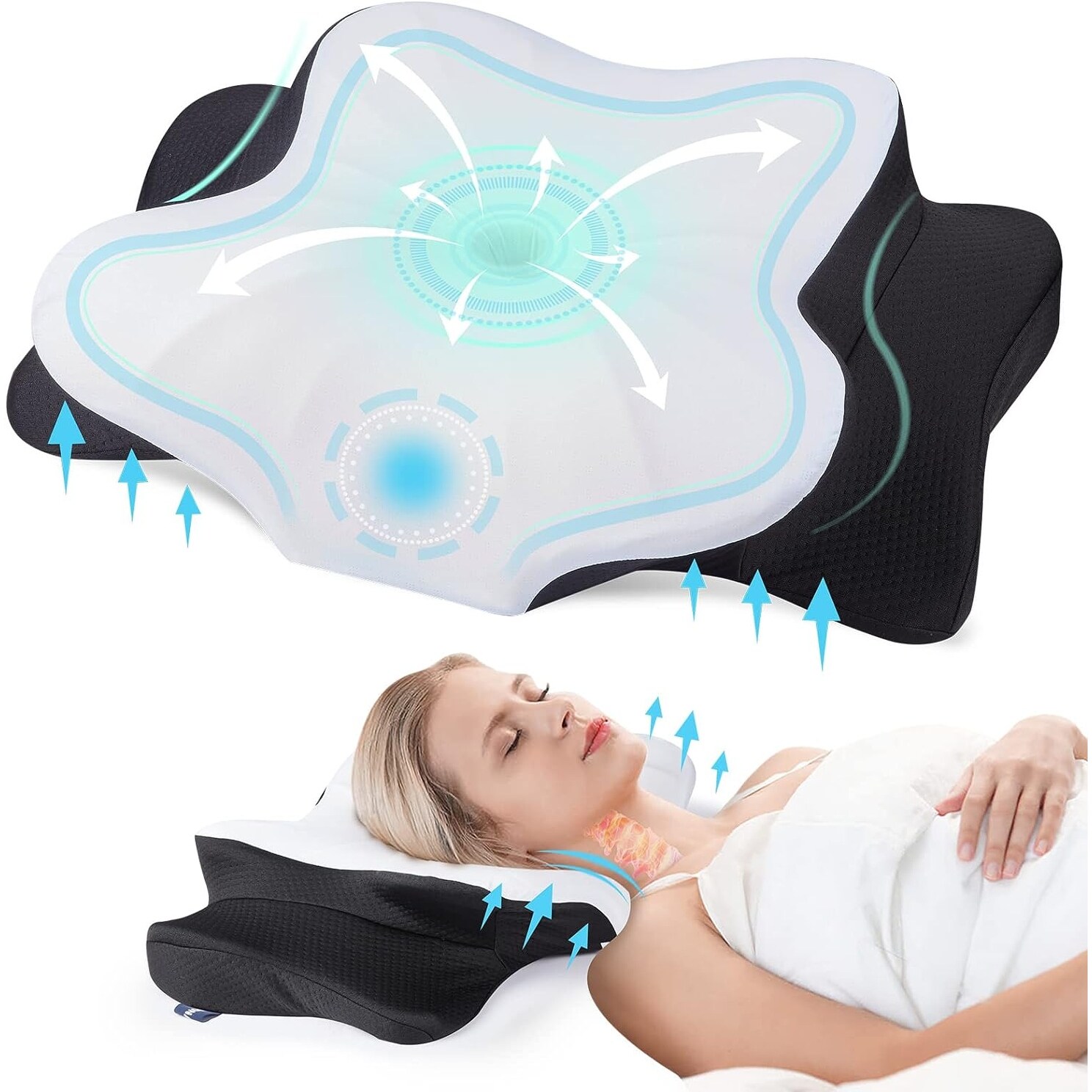 Cervical traction neck pillow bed bath and beyond shop