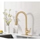 preview thumbnail 11 of 15, Proox Commercial Single Handle Pull Down Sprayer Kitchen Sink Faucet