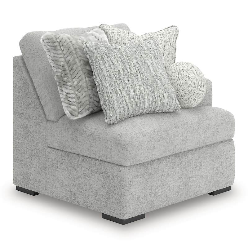 Signature Design by Ashley Snodoodle Gray 10-Piece Sectional - 144" W x 113" D x 40" H