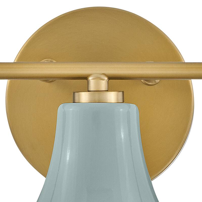 Lark 85513 Haddie 3 Light 24" Wide Vanity Light with Cased Opal Glass
