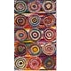 preview thumbnail 8 of 11, SAFAVIEH Fiesta Shag Rolanda Abstract Rug 2'3" x 4' - Multi - Rectangle