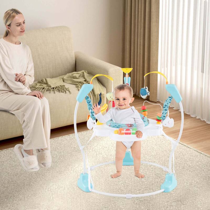 Costway Baby Stationary Activity Center Infant Jumper with Removable - See Details