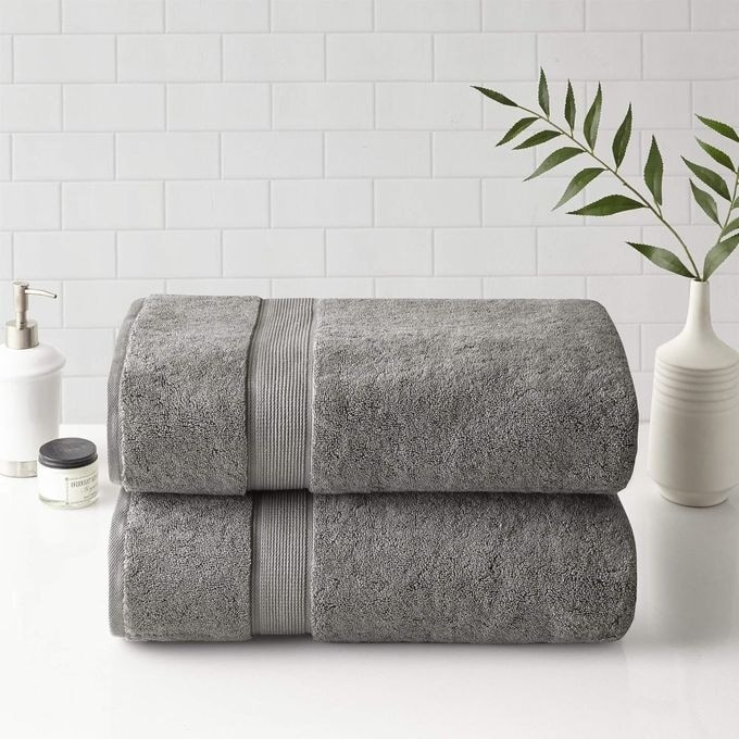 800GSM Extra Large Bath Towels (34“ x 68” 2-Pack) 100% Cotton Bath Towel Set Highly Absorbent Hotel Spa Quality - 68