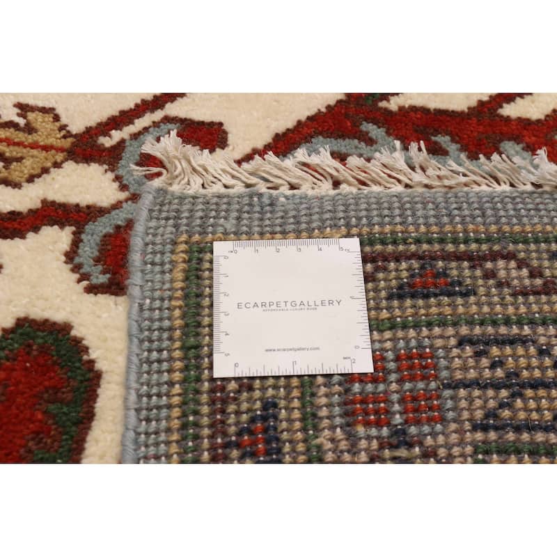 ECARPETGALLERY Hand-knotted Serapi Heritage Blue Wool Rug - 9'11 x 13'11