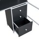 preview thumbnail 26 of 26, Full Size Metal Loft Bed with Bookcase, Desk, and Cabinet, Black - Space-Saving Design, Durable Construction for Bedroom