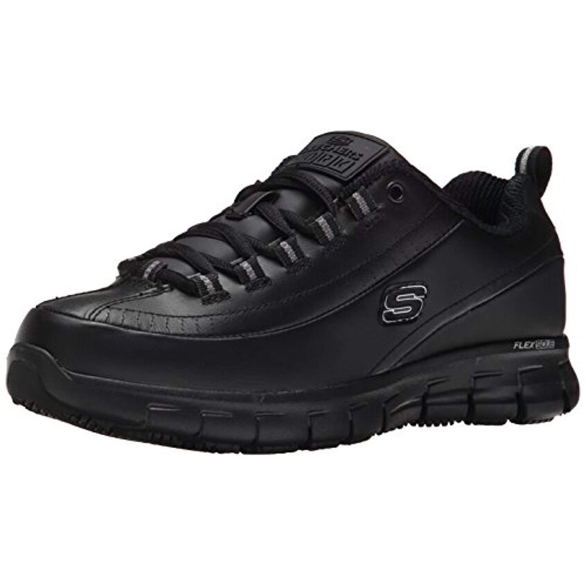 skechers work olive