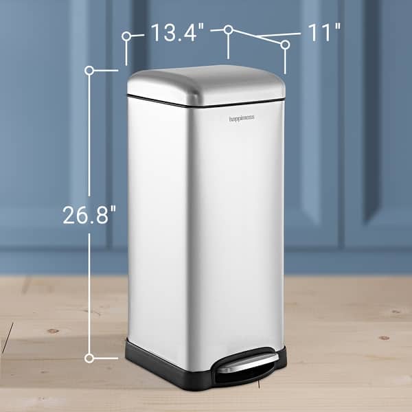Bathroom Trash Can Lidless Garbage Can Household Trash Can Living Room...
