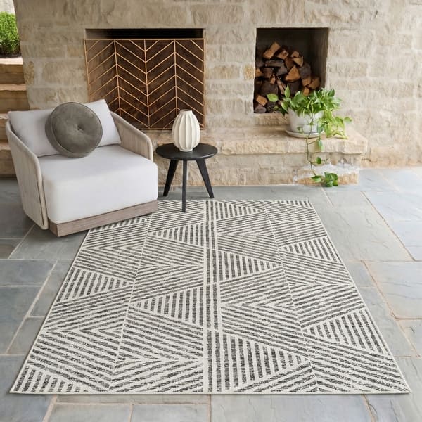 slide 2 of 28, Balta Rugs Darcy Modern Stripe Indoor/Outdoor Area Rug