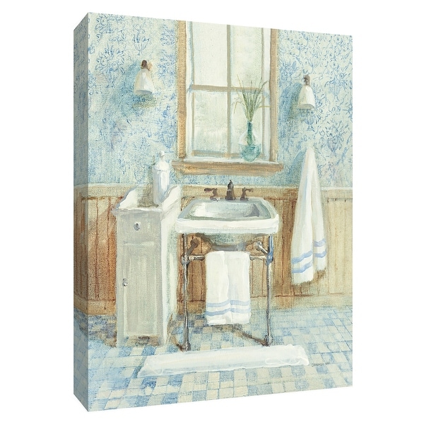 PTM Images 9-154787 PTM Canvas Collection 10" x 8" - "Victorian Sink I" Giclee Bathroom Art Print on Canvas