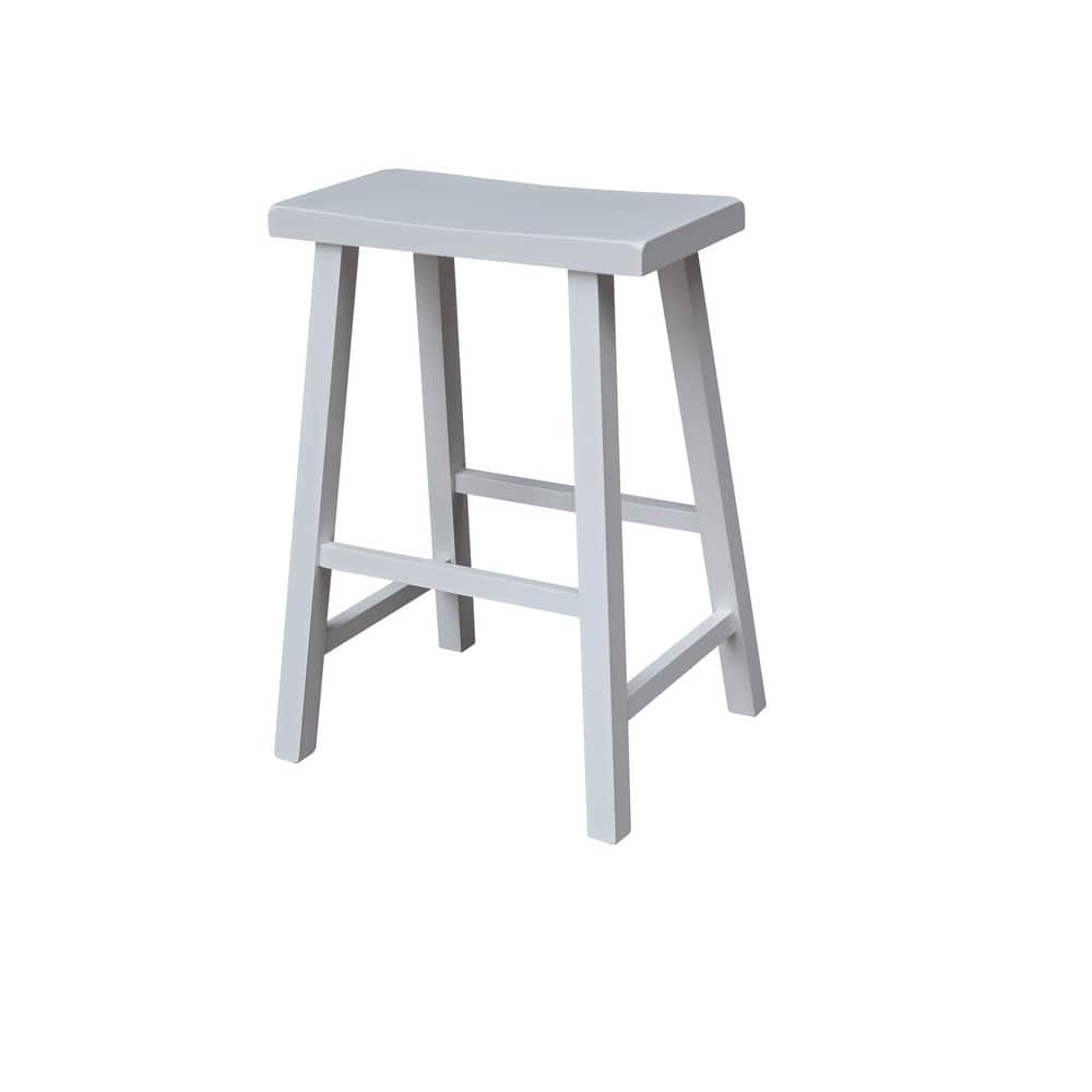 Saddle Seat Counter Height Stool - 24 in. Seat Height