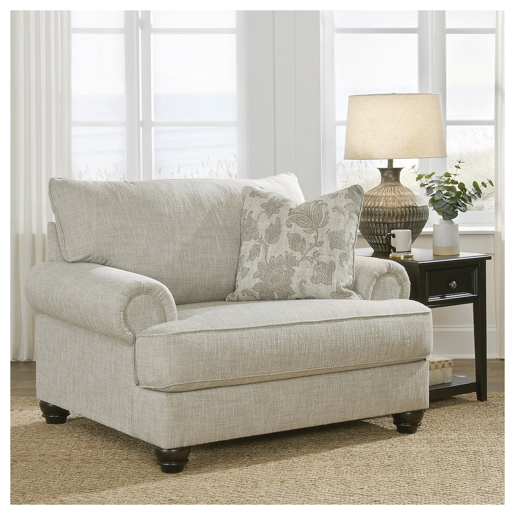 Signature Design by Ashley Asanti Beige Oversized Chair - 51"W x 44"D x 40"H