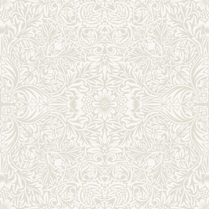 Ceiling Dove Intricate Floral Wallpaper