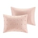 preview thumbnail 60 of 124, Intelligent Design Maize Cotton Jacquard Duvet Cover Set with Euro Shams and Throw Pillows