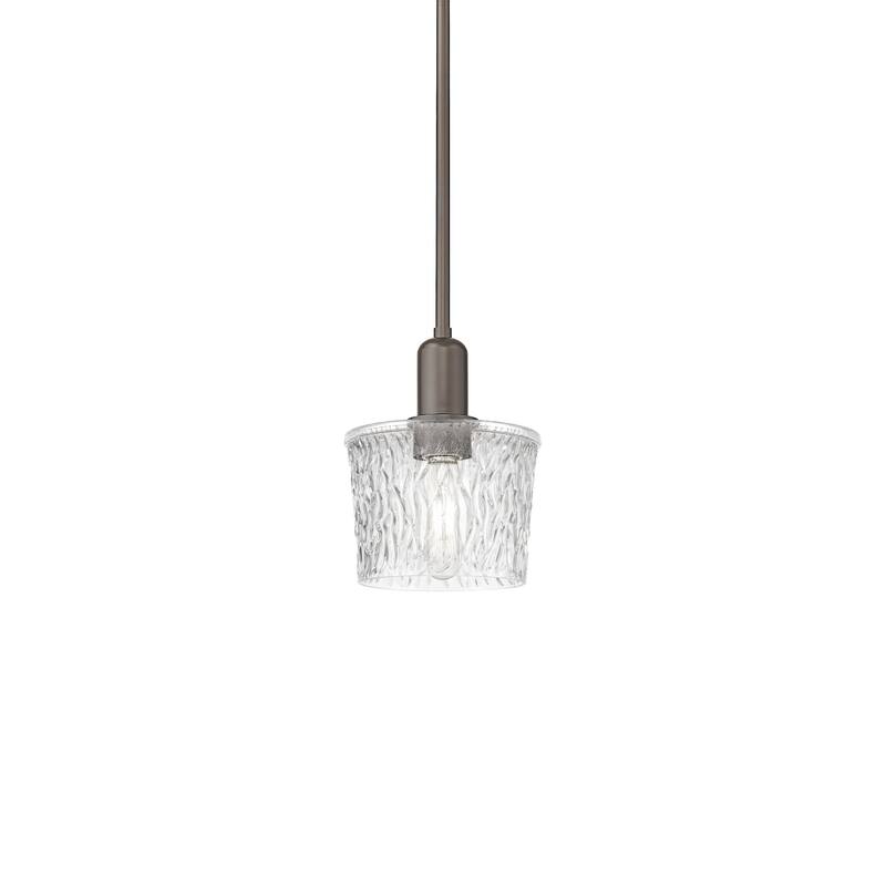 Innovations Lighting 716-1S-10-7 Niagara Pendant Niagara 7" Wide Mini - Oil Rubbed Bronze / Clear