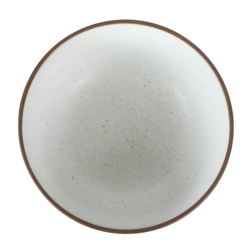 Gibson Elite William Crest 4 Piece Cereal Bowl Set, 6.25" Round Stoneware Reactive Glaze Finish, Soup, Dessert & Snack Bowls