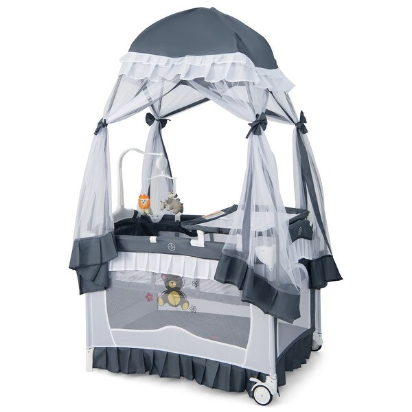 Convertible Bassinet with Removable Changing Table and Detachable Mesh Net On Sale Bed Bath Beyond 39254728