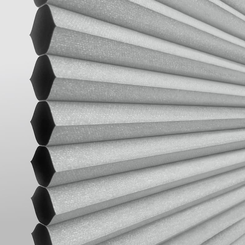 64-inch Grey/White Blackout Top Down/Bottom Up Shade