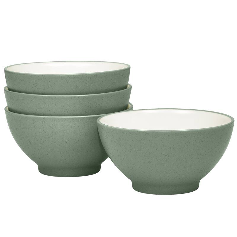 Noritake Colorwave Set Of 4 Rice Bowls, 5-3/4", 20 Oz. - Green
