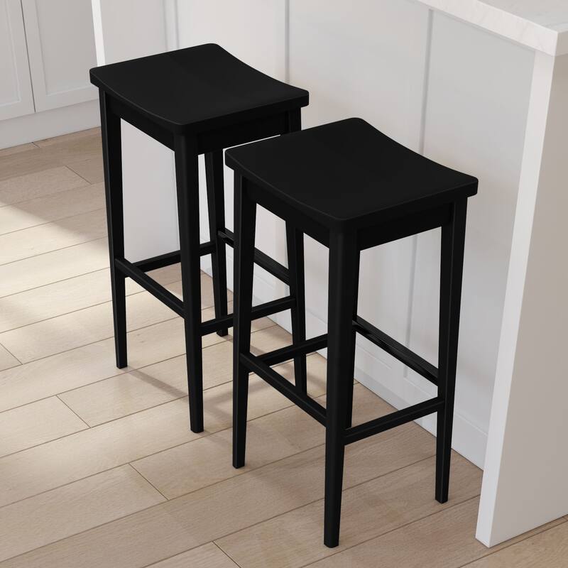 Plank and Beam Smythe Bar Height Stool - Set of 2