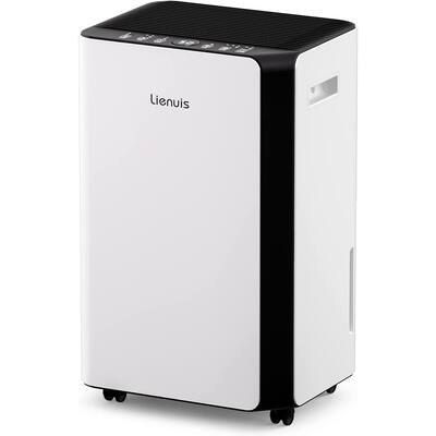 45 Pints Dehumidifier for Home with Drain Hose 3 Working Modes