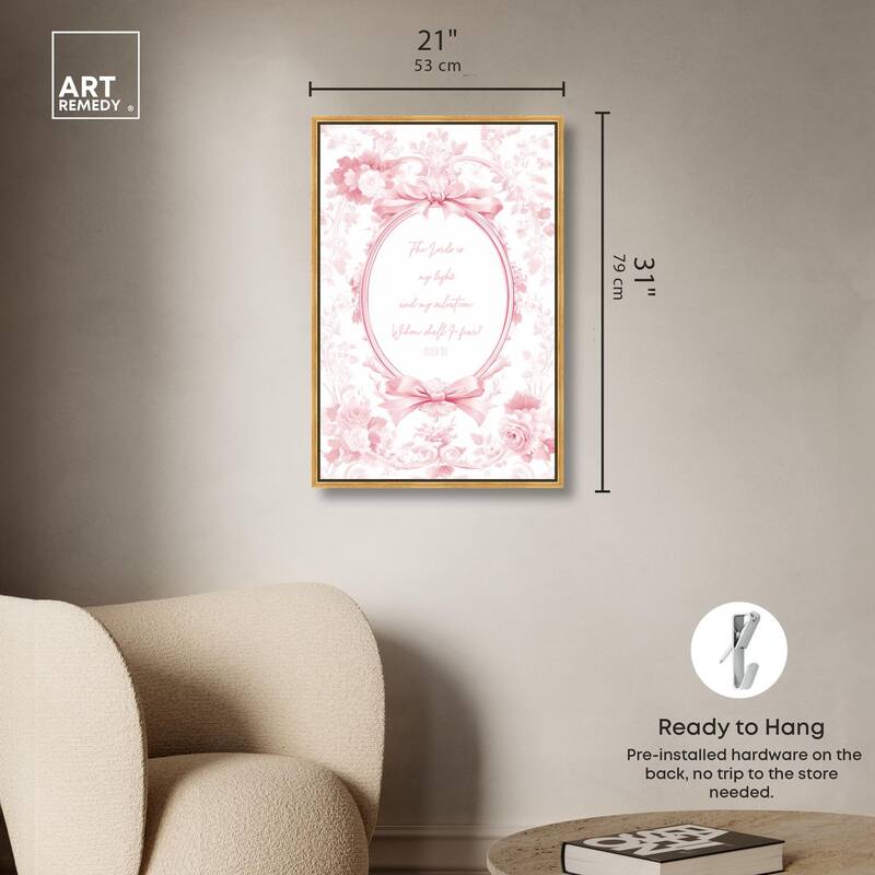 My Light Pink Canvas by Art Remedy
