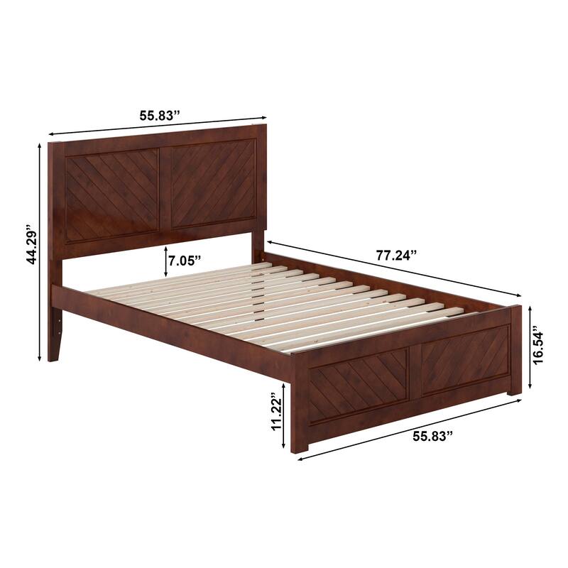Canyon Platform Bed with Matching Headboard and Footboard