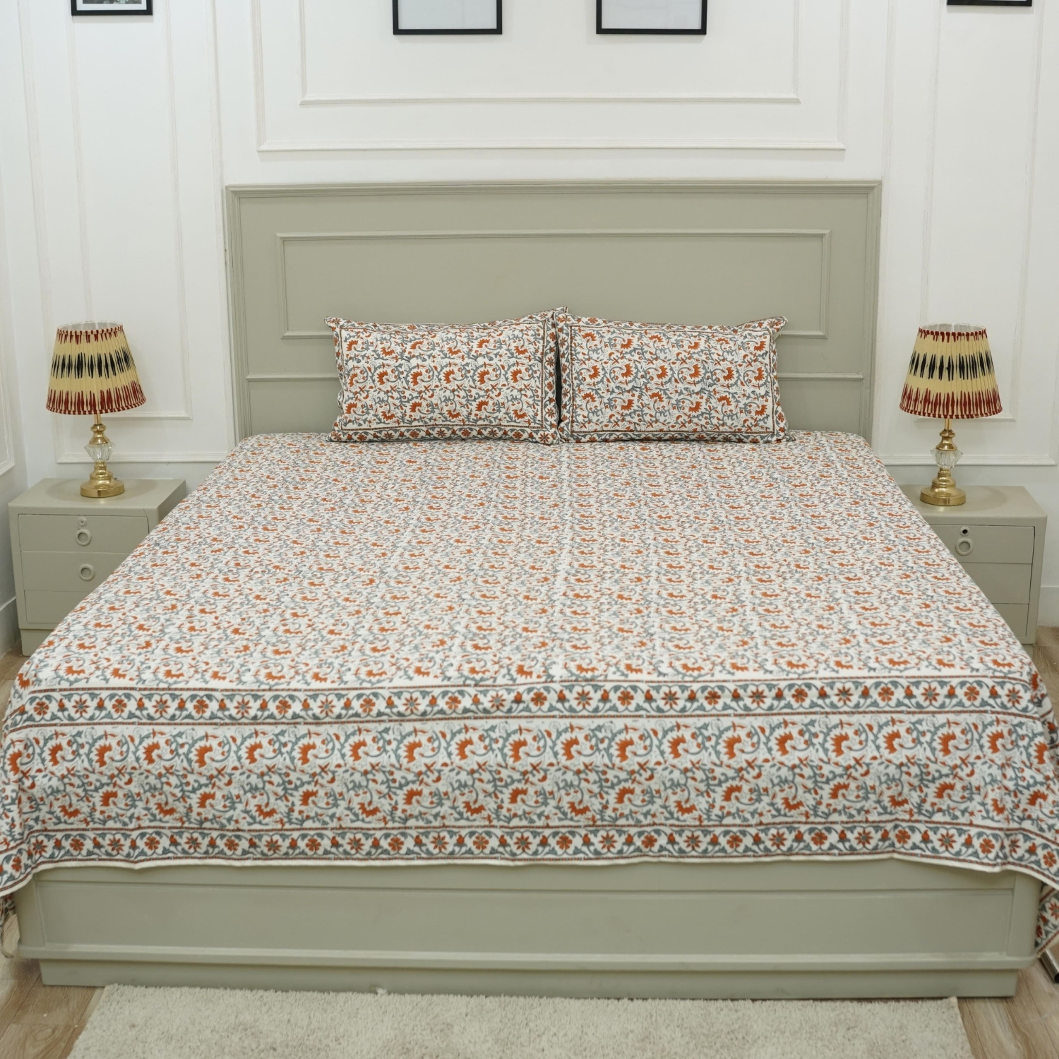 Option Madhav- Orange, Grey