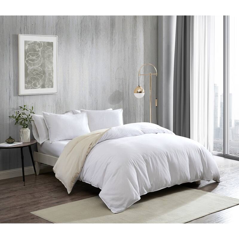 Kenneth Cole New York Nila Reversible Duvet Cover Set