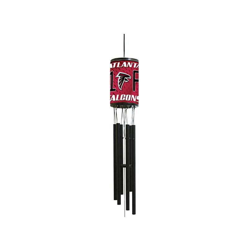 NFL Wind Chime, #1 Fan with Team Logo, Atlanta Falcons