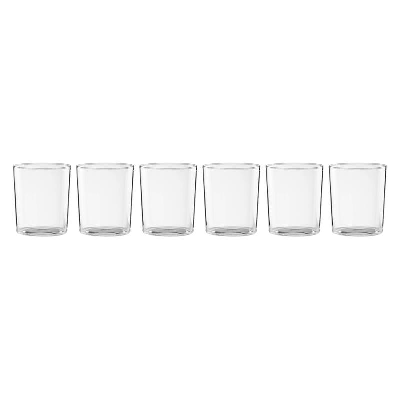 Oneida Stackables Drinkware Tall and Short Glasses, Set of 12 - Set of 12