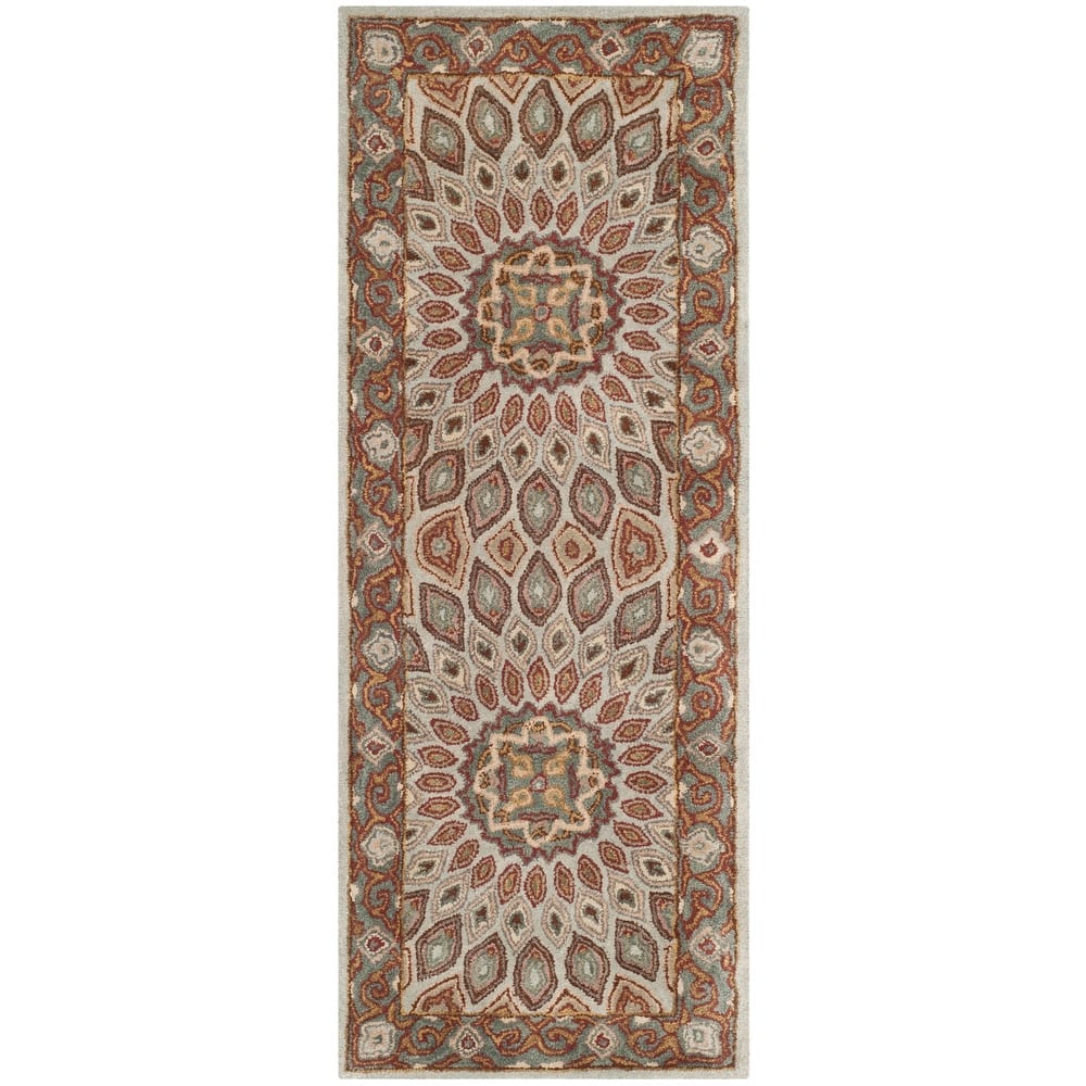 SAFAVIEH Handmade Heritage Wayfarer Traditional Oriental Wool Rug