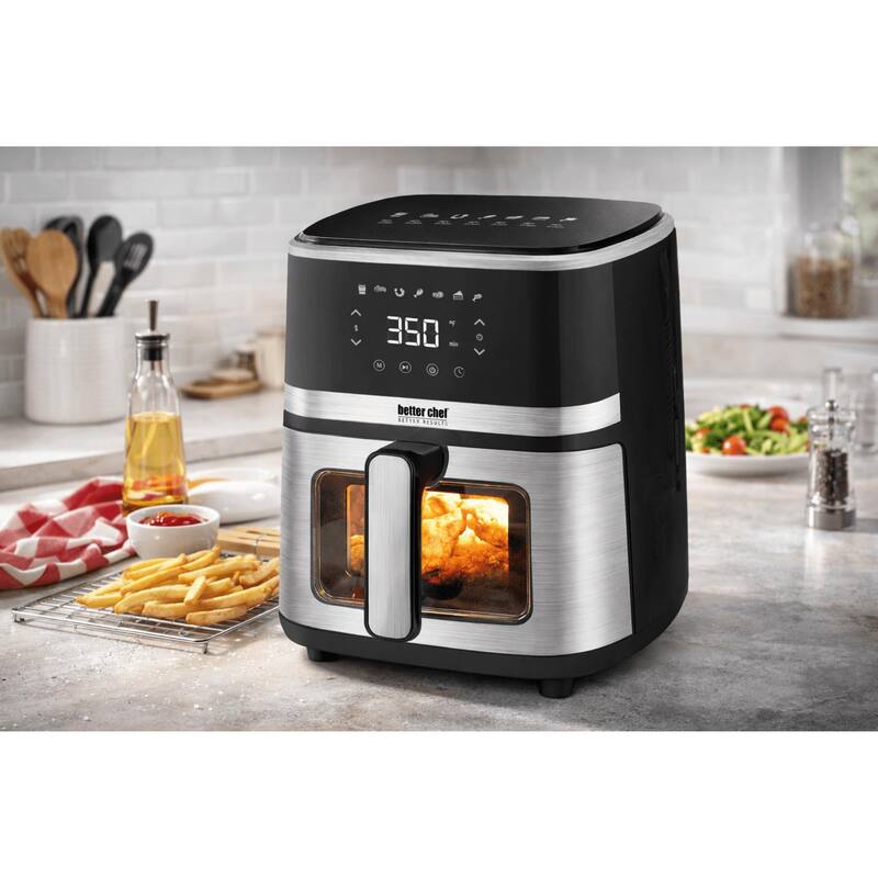 Better Chef Stainless Steel 5L Digital Display Air Fryer