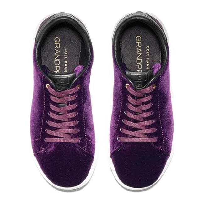 cole haan velvet sneakers