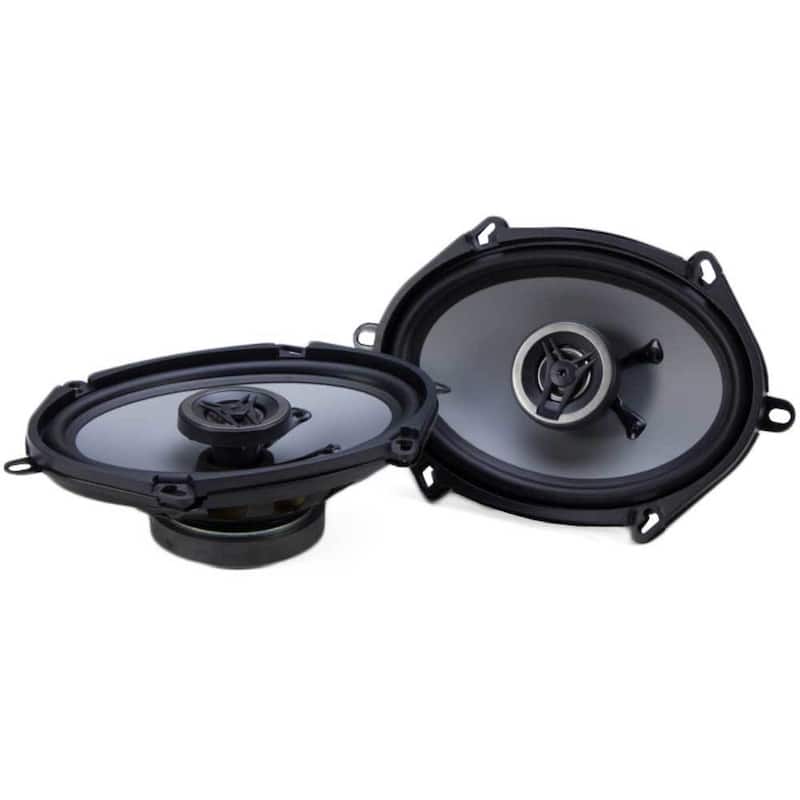 Crunch 250W Full Range 2 Way Coaxial Car Audio 5x7 by 6x8" Speaker (12 Pack) - Black - 3.4