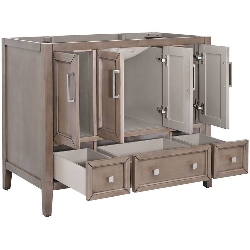 Avanity EVERETTE-VS43-WD-C Everette 42" Single Basin Vanity Set with